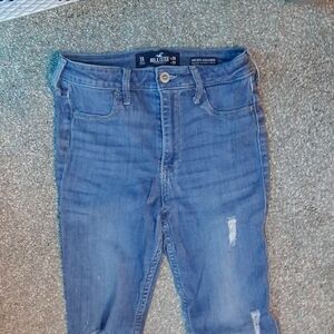 Hollister Women's Light Blue Skinny Jeans